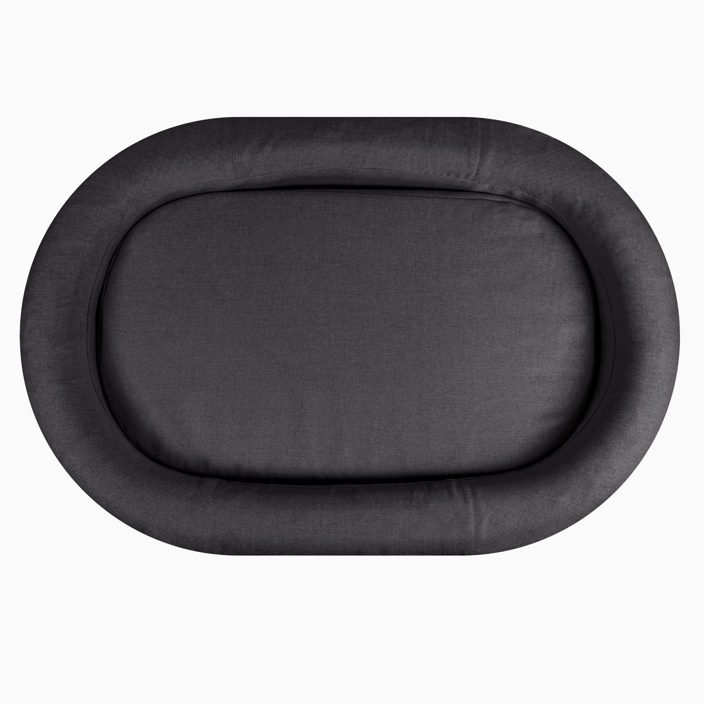 Chill Pill Memory Foam Dog Bed - Charcoal (Large)