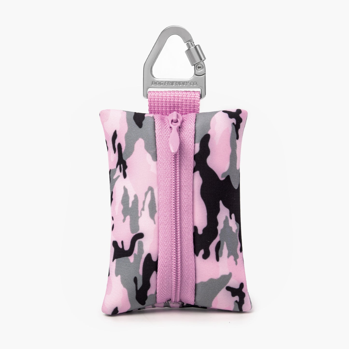 Dog Poop Bag Holder - Pink Camo