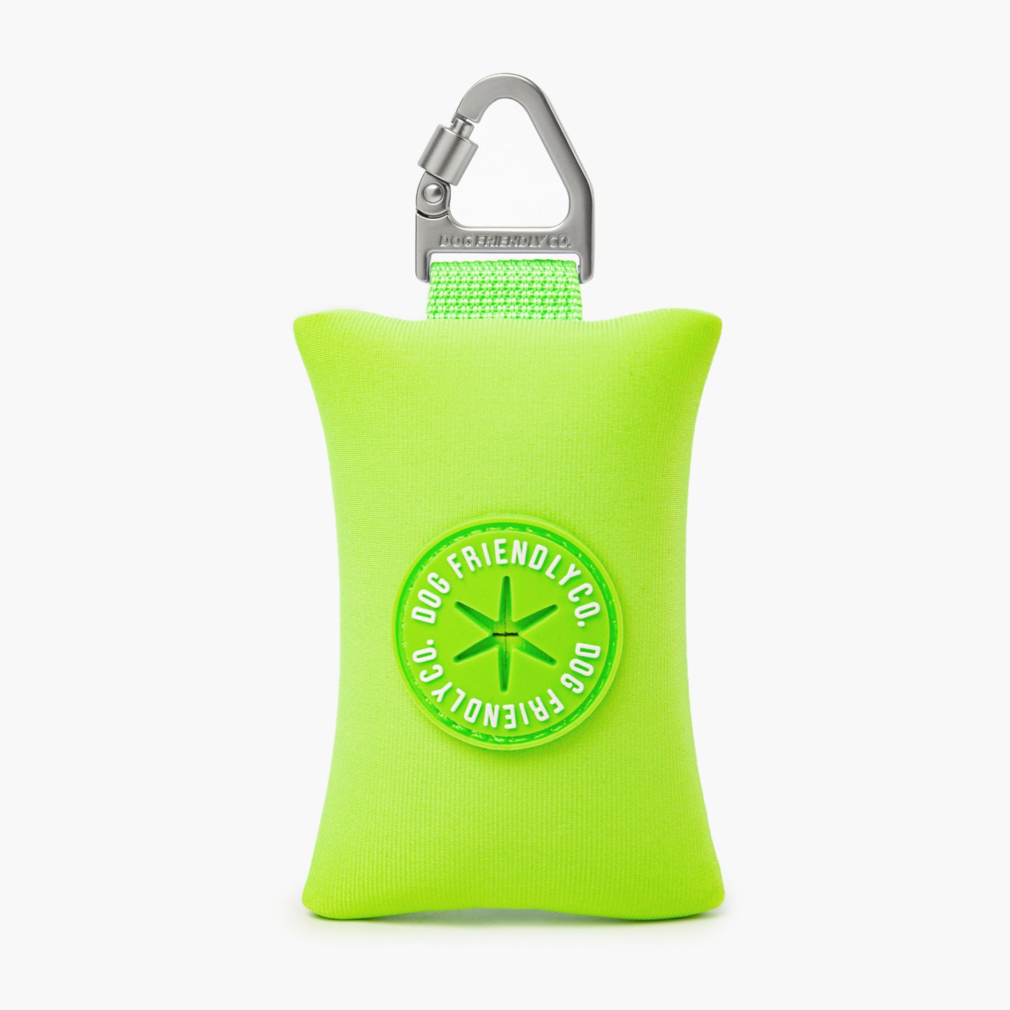 Dog Poop Bag Holder - Neon Green