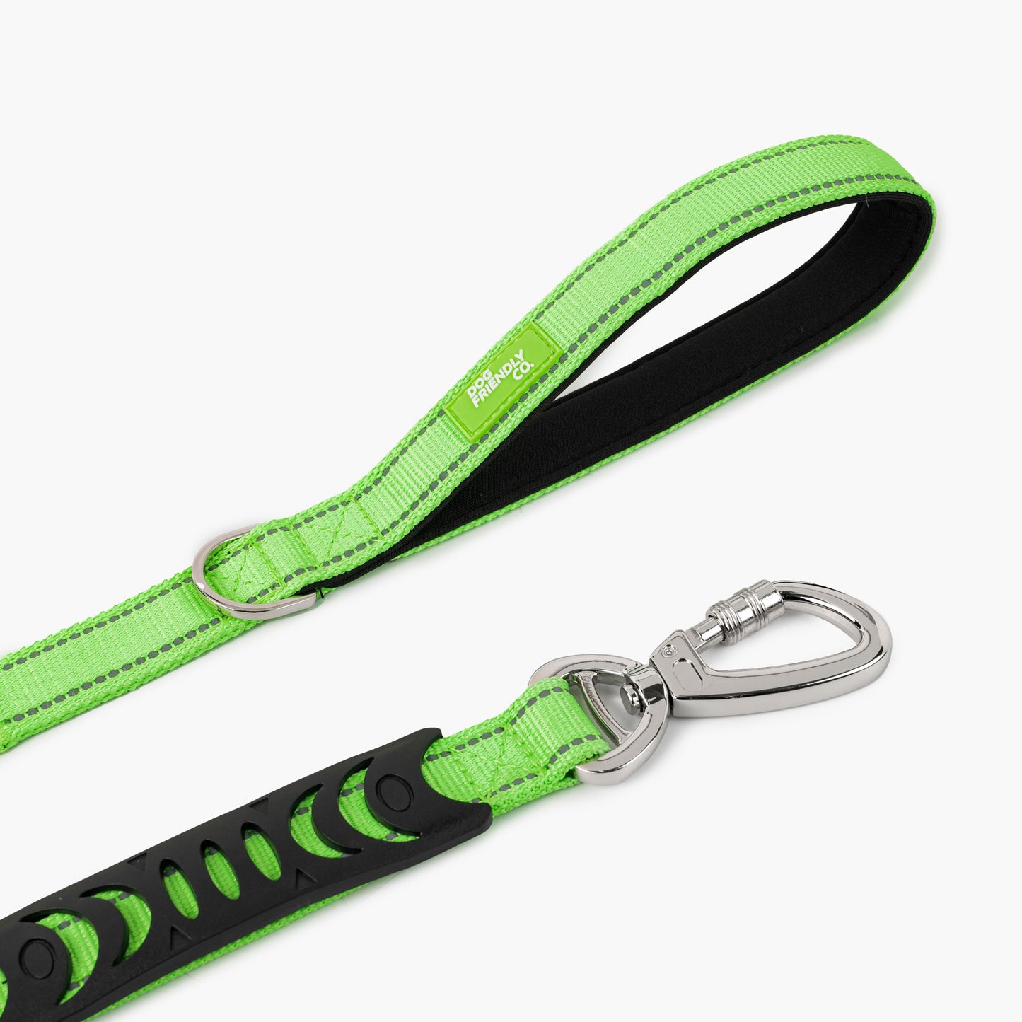 Bungee Dog Leash - Neon Green