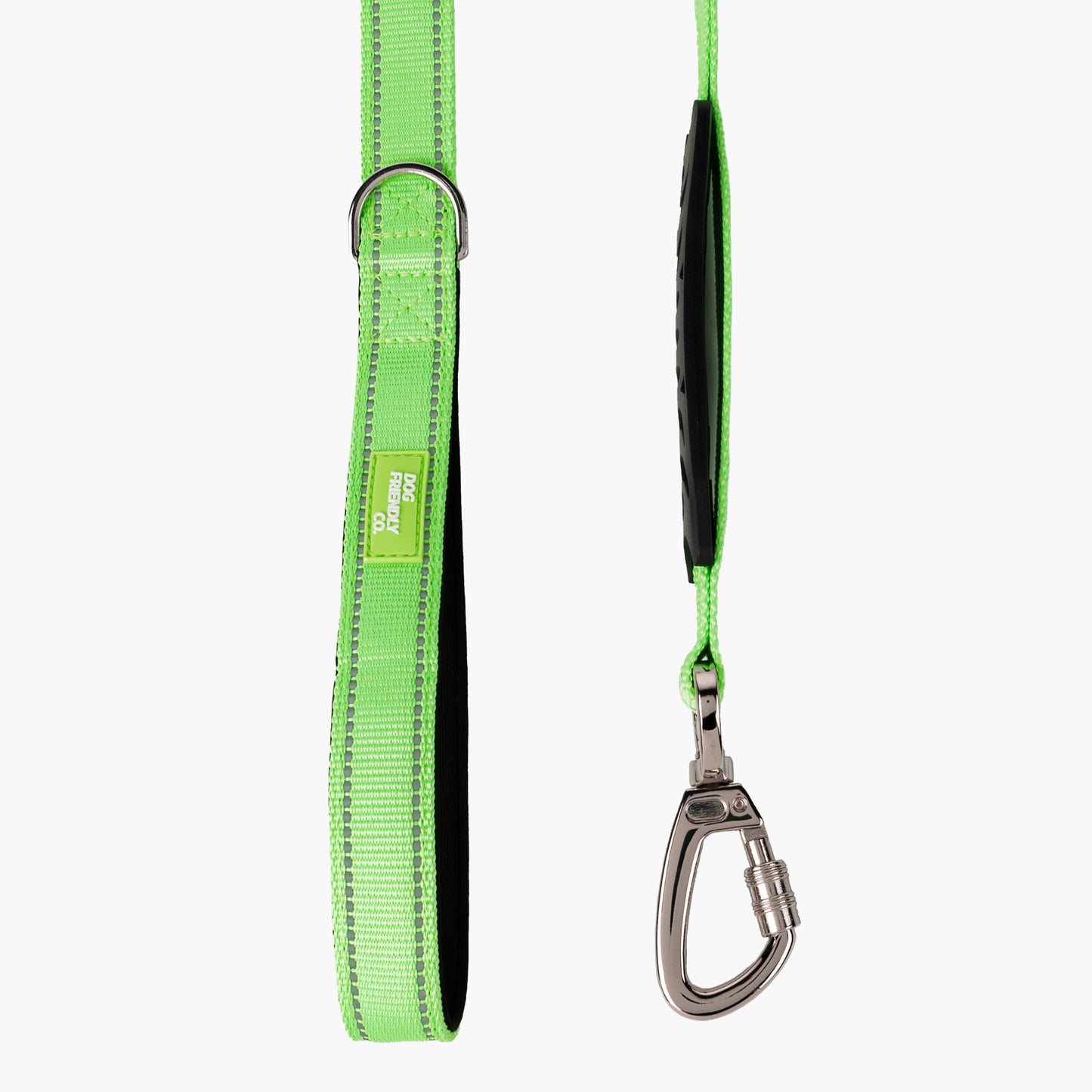 Bungee Dog Leash - Neon Green