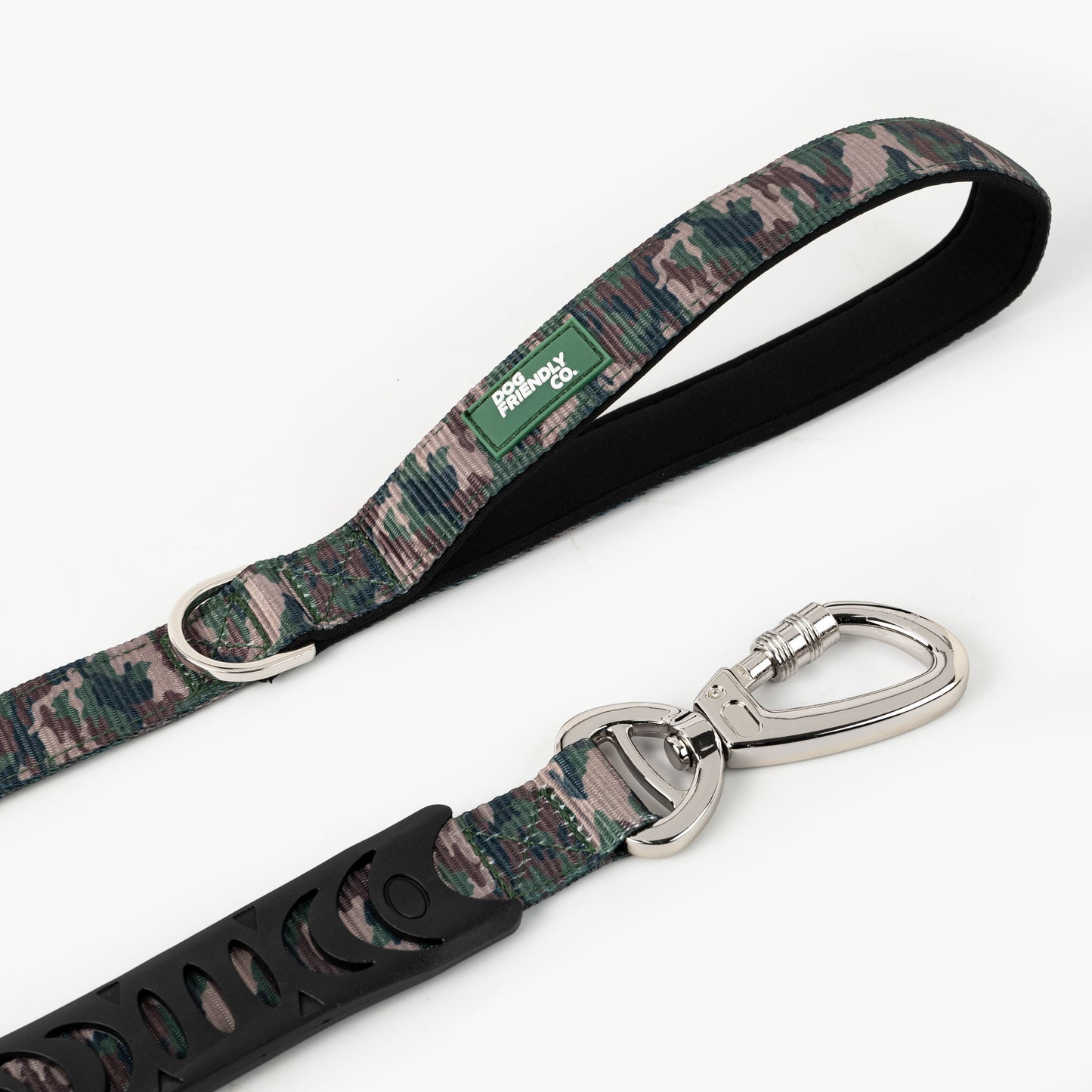 Bungee Dog Leash - Green Camo