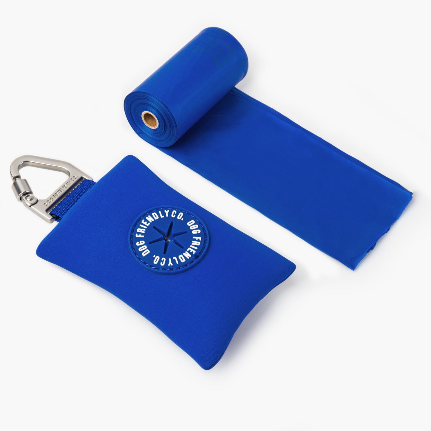 Dog Poop Bag Holder - Classic Blue