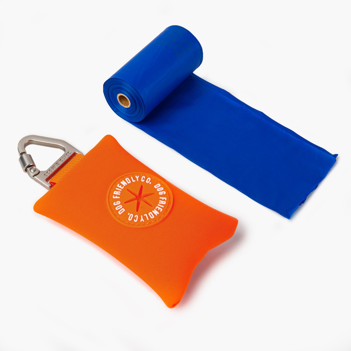 Dog Poop Bag Holder - Hi-Vis Orange