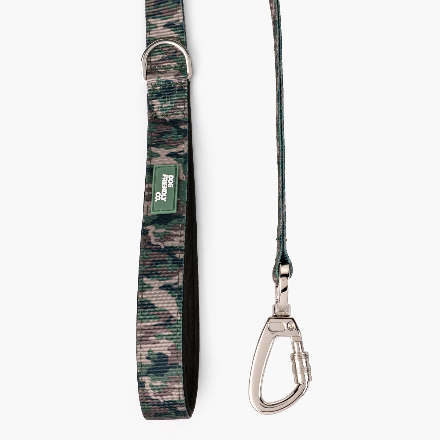 Short Trainer Dog Leash - Green Camo