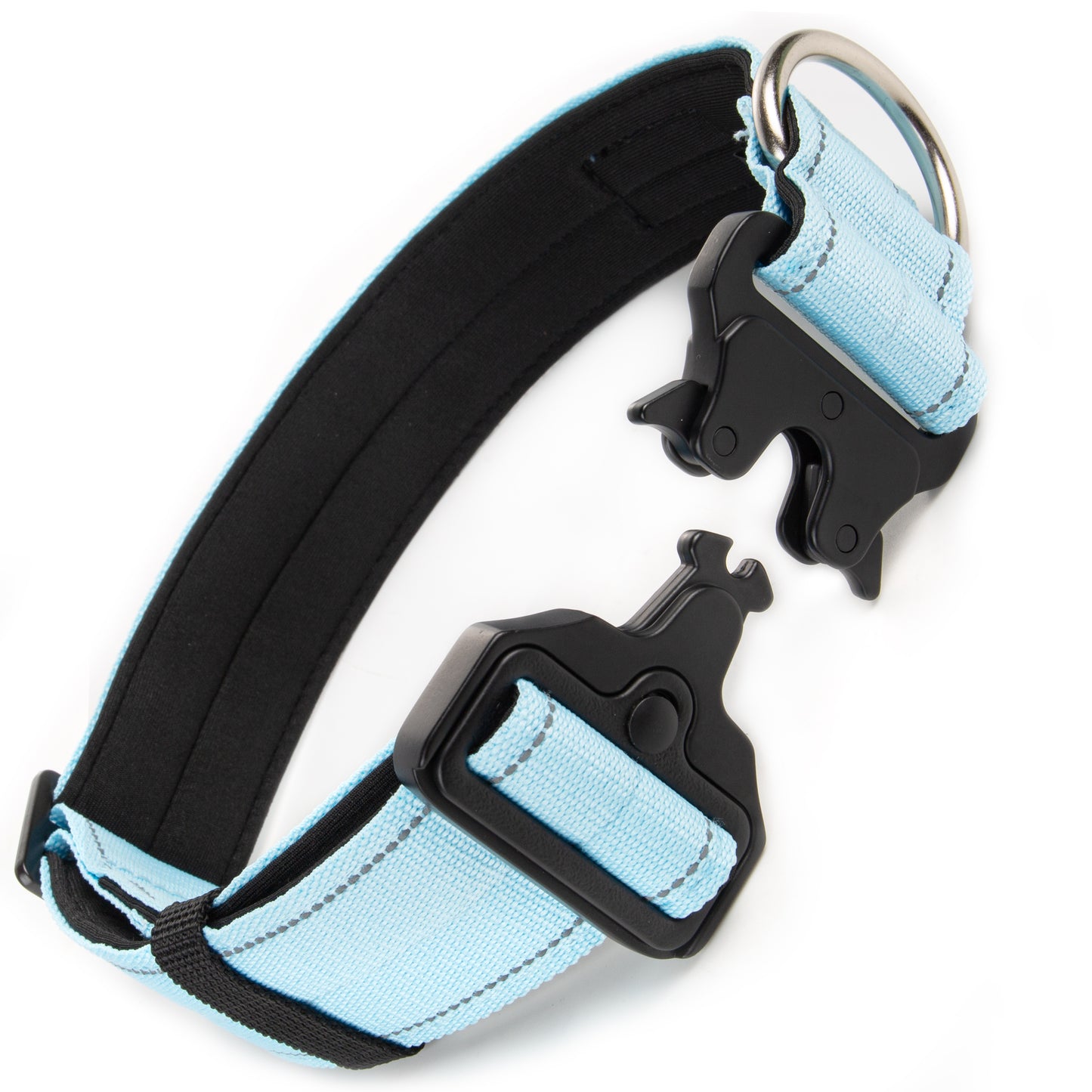 Tactical Dog Collar - Sky Blue