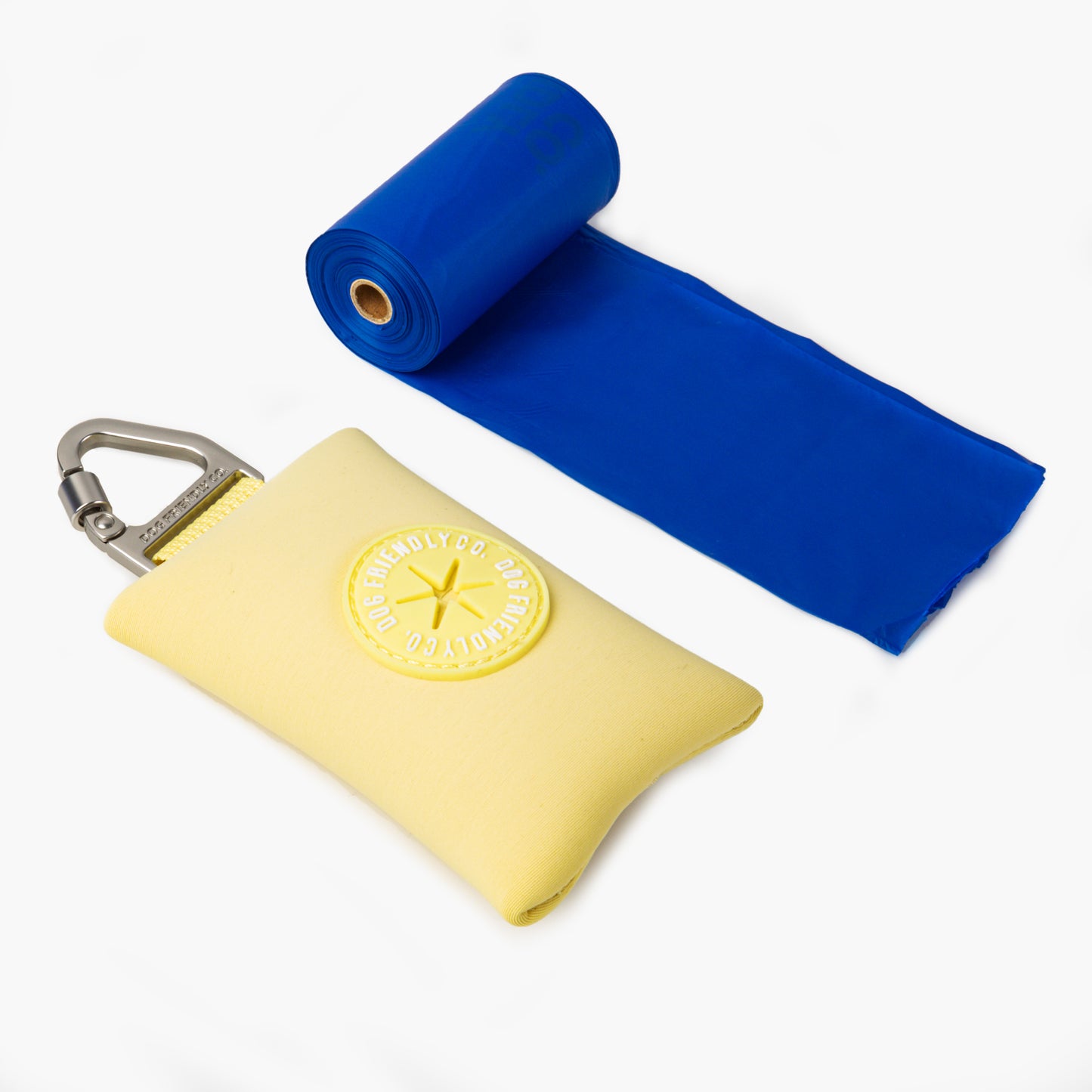 Dog Poop Bag Holder - Yellow